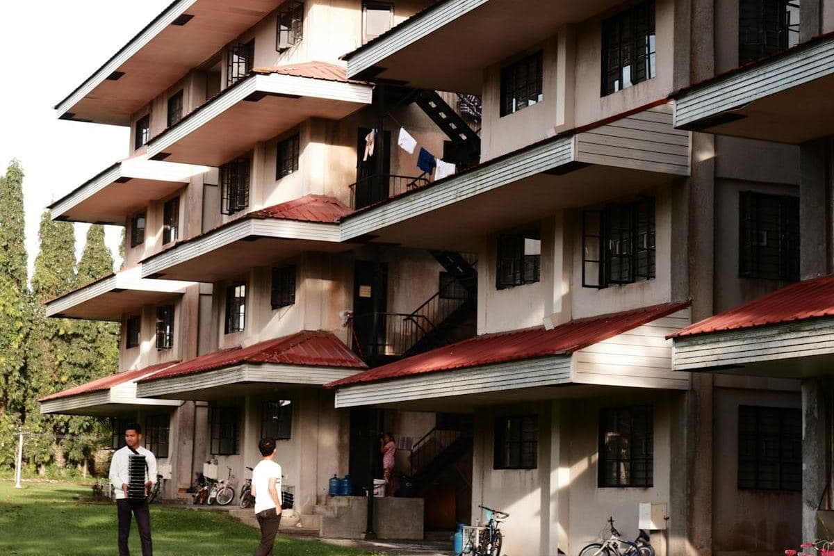 Affordable housing development — boarding house exterior
