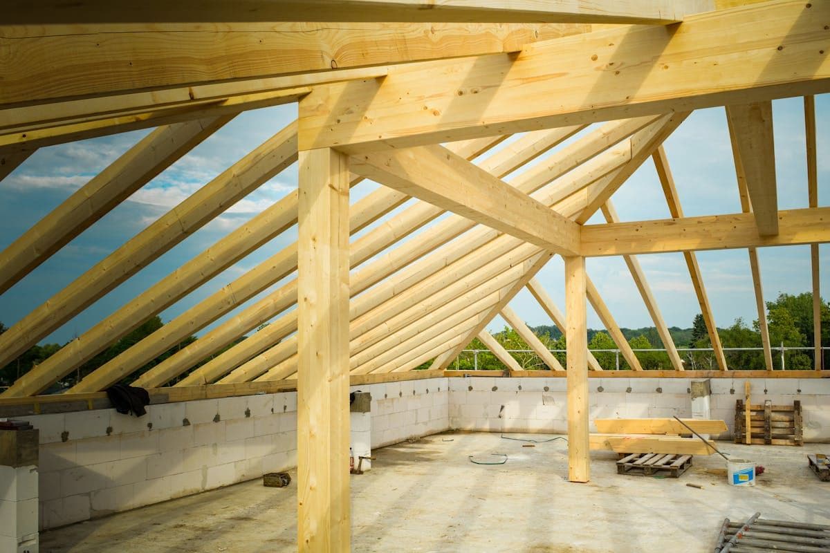 Steel frame construction for structural lockup